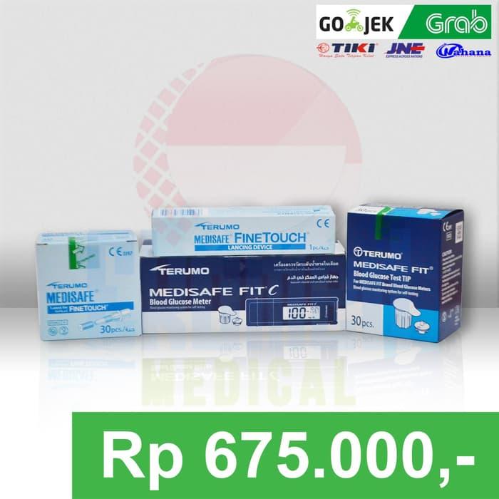 Terumo Medisafe Fit C Lengkap 1 Set / Alat Cek Gula Darah Terumo