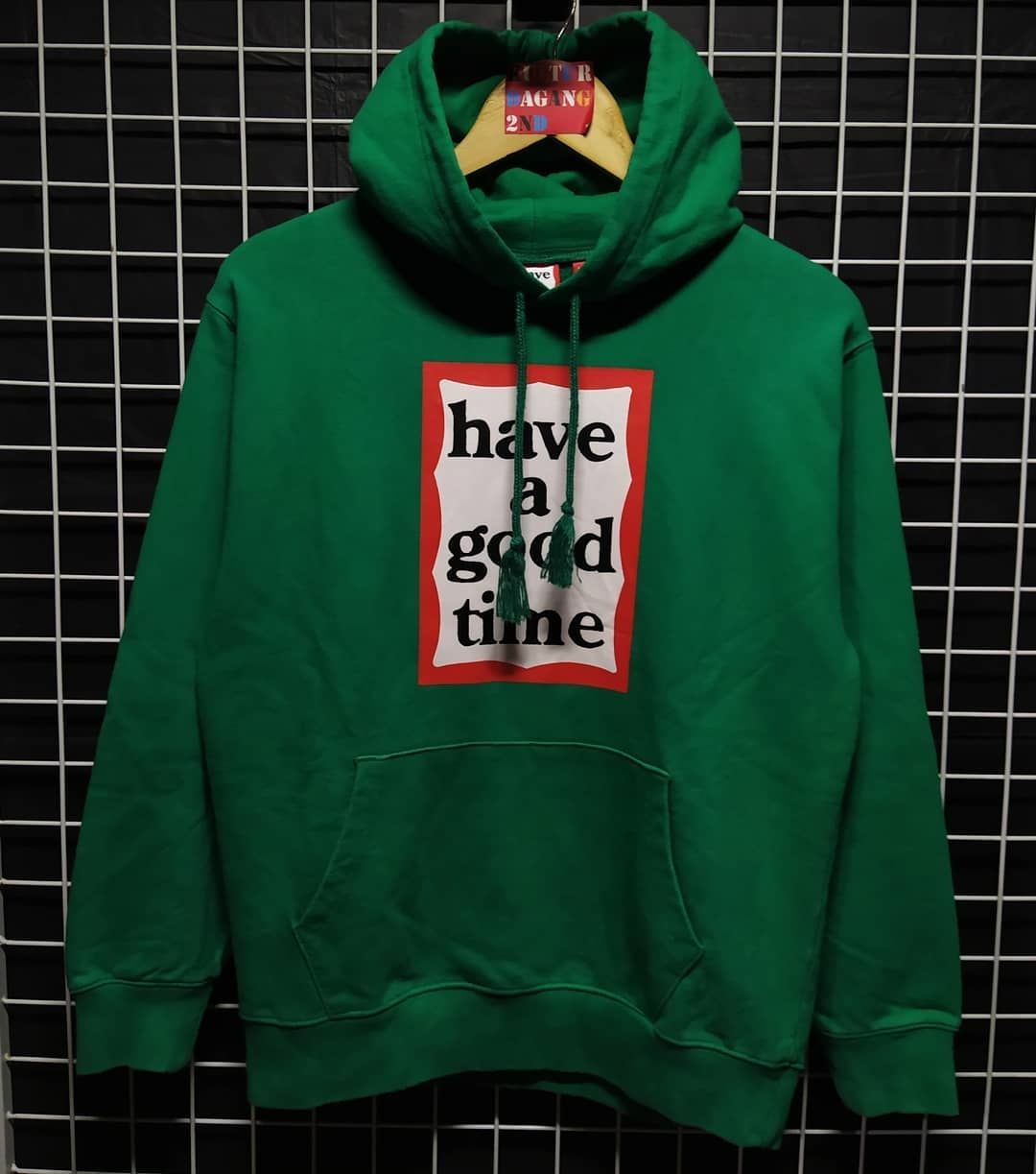 haveagoodtime Military Frame Pullover Hoodie Brown