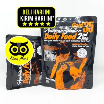 Pakan Makanan Harian Burung Murai Voer Pur Import American