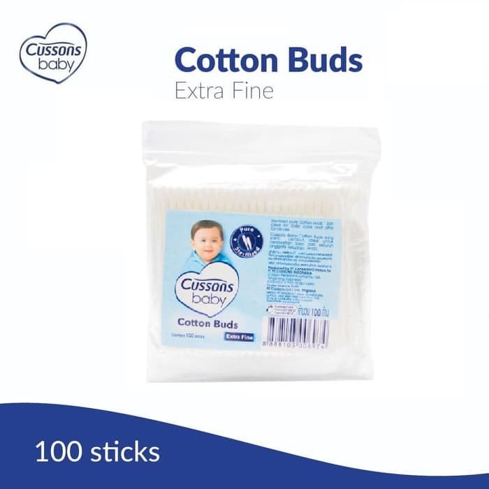 Cussons Baby Cotton Buds / Swab Extra Fine 100 sticks Cotton Bud