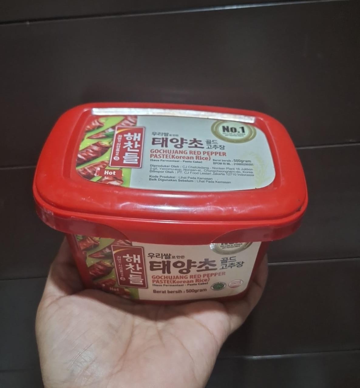 Chung Jung One Spicy Cocktail Sauce 500gr Cho Gochujang / Saus Cabe