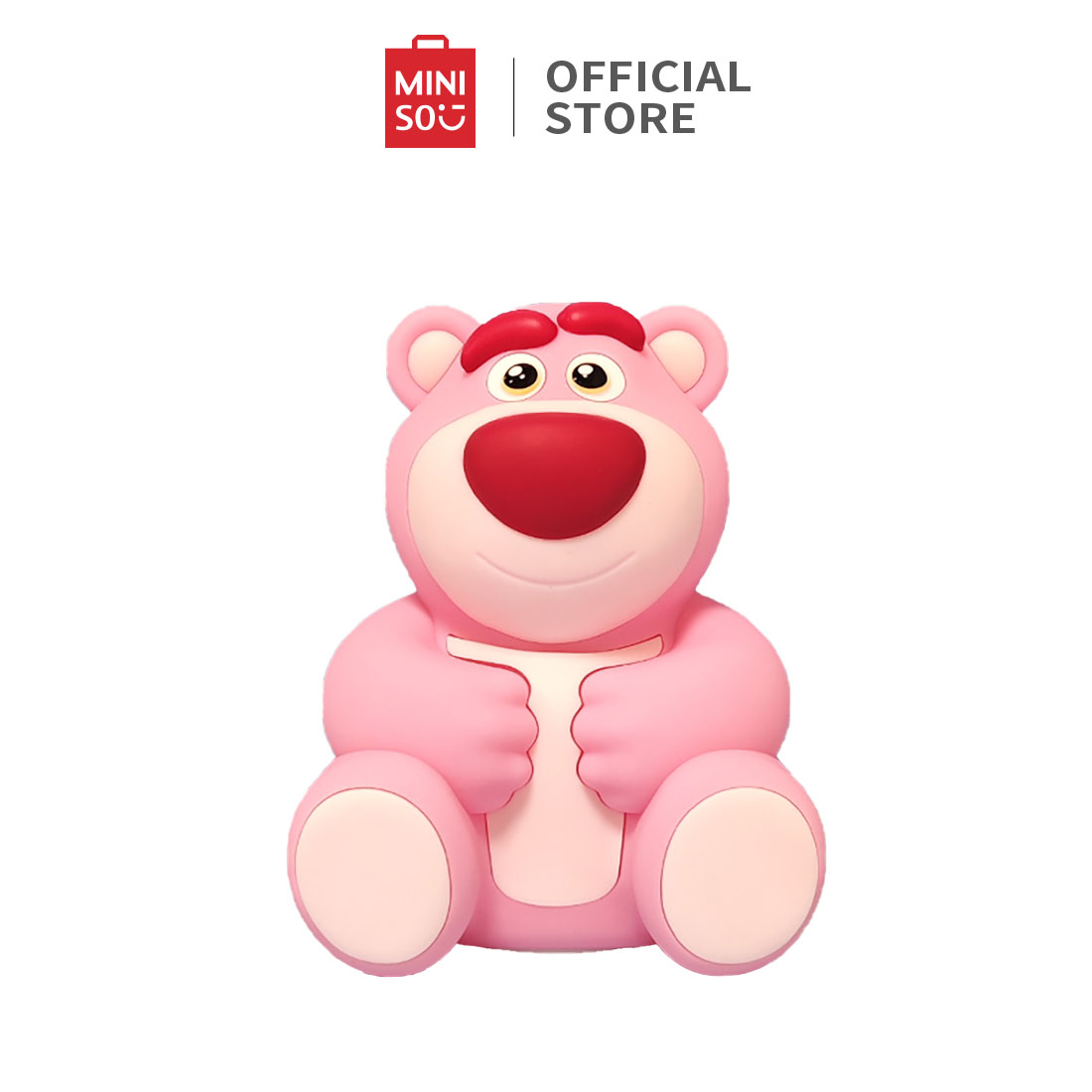 MINISO x Disney Pixar Lampu Tidur Pentol Quby Lotso Strawberry Bear ...