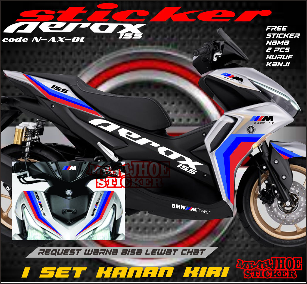 cutting sticker aerox - list body motor aerox new - sticker aerox new ...
