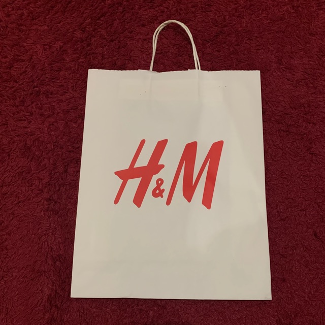 H&M PAPER BAG (Size Medium) Lazada Indonesia