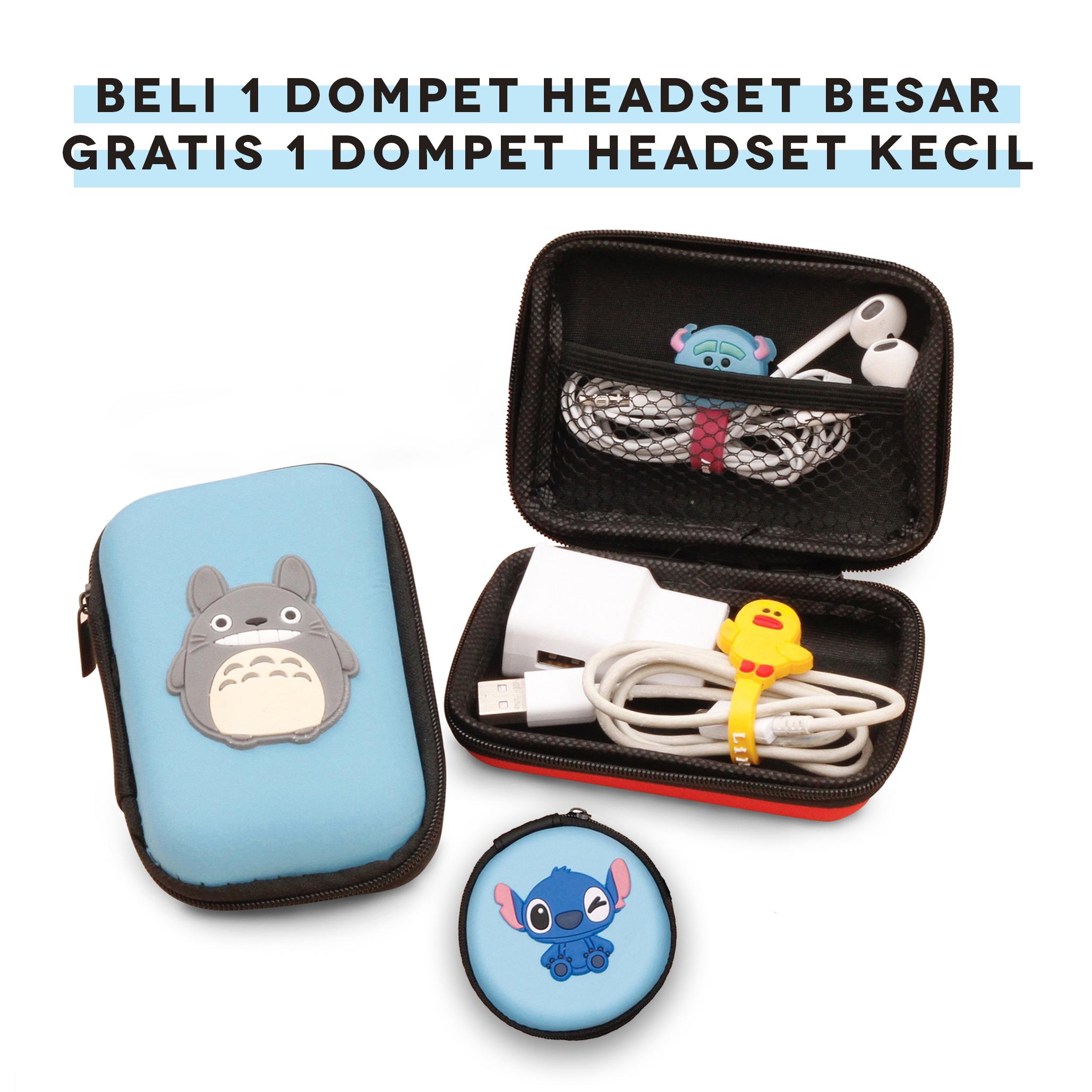 Kelontongunik [Beli 1 Gratis 1] Dompet Headset BESAR GRATIS Dompet Headset KECIL