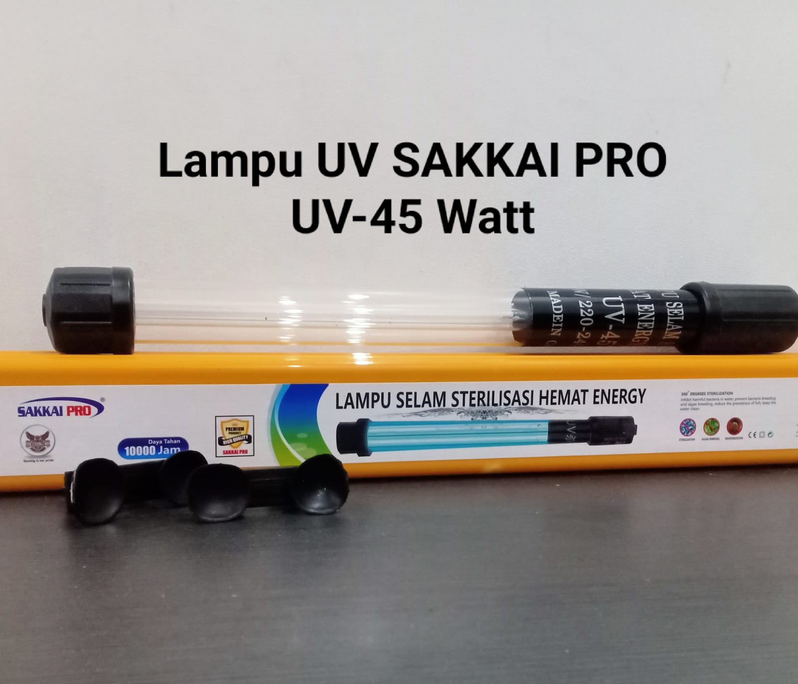 Lampu Uv Sterilisasi Sakkai Pro Uv W Lampu Uv Aquarium Celup Lampu Uv Watt Lampu Uv