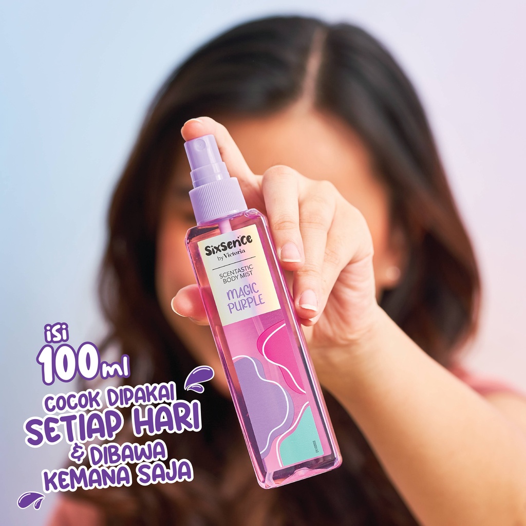 New Sixsence Scentastic Body Mist Ukuran 100ml Lazada Indonesia
