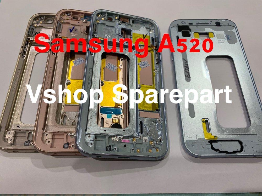 Tulang Tengah Bezel Frame LCD Tatakan Lcd Samsung A520 A5 2017
