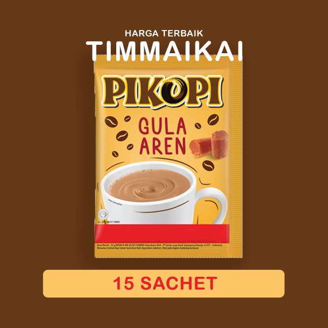PIKOPI Gula Aren Murah Promo PIKOPI Kopi Susu Gula Aren Renteng (15