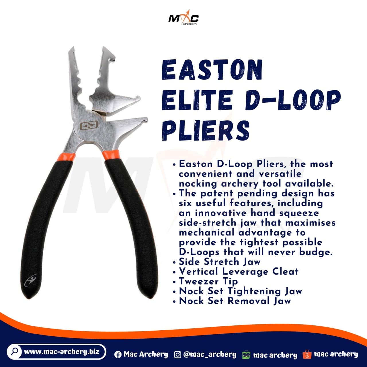 Easton - D-Loop Pliers