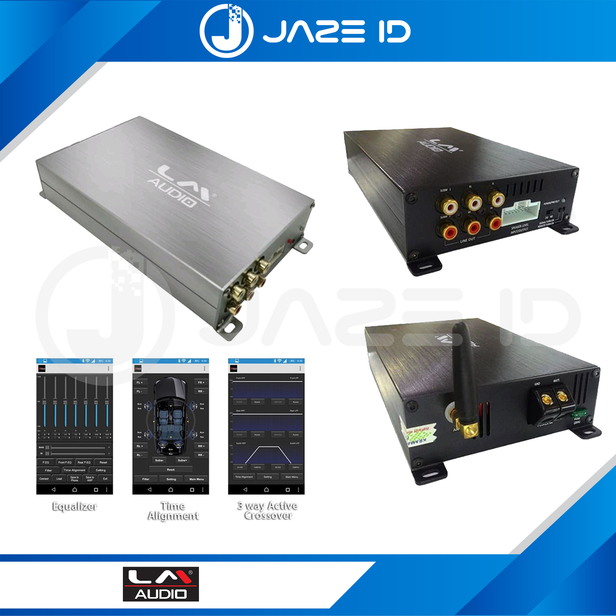 Digital Sound Processor LM Audio LVA 4.85 Build in Amplifier 485