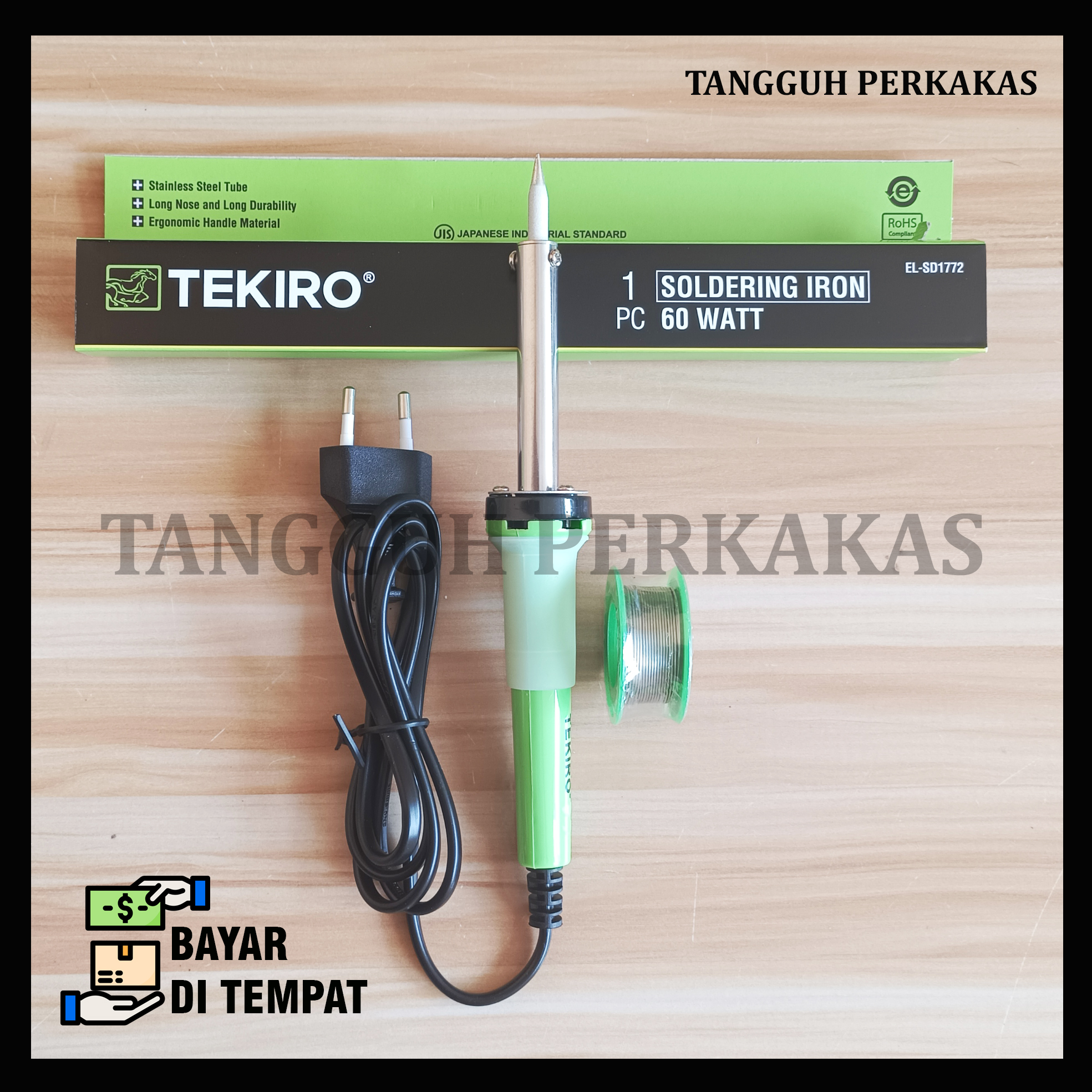 Paket Solder Lurus Watt Tekiro Plus Timah Solder X M Lazada