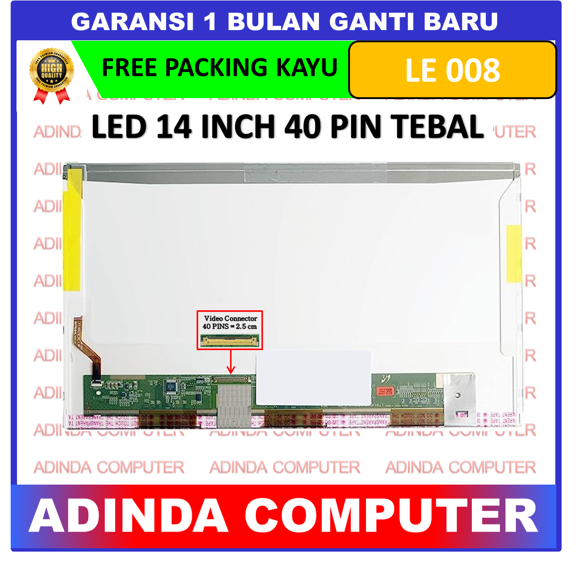lcd-led-layar-screen-14-inch-40-pin-tebal-lazada-indonesia