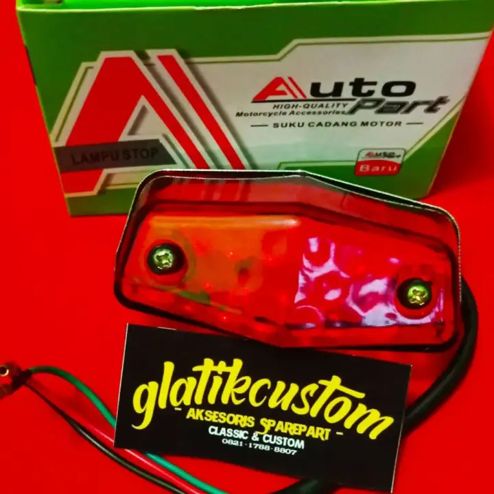 Lampu Belakang Cb Bsa Led Stoplamp Cb 100 Model Bsa Lazada Indonesia