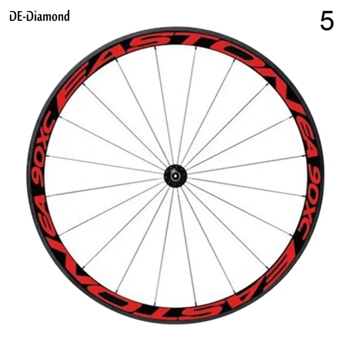 DE 2Pcs EA Wheel Set Stickers Mountain 