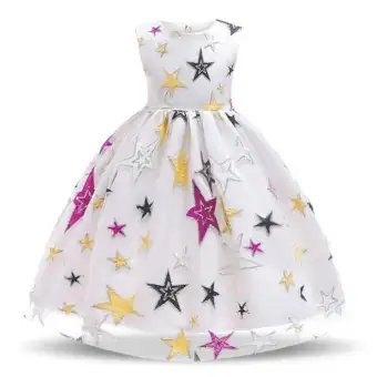 Babybabyme, Baby Girl Dresses Super Stars Little Black Dress Children Clothing Kids Party Dresses For Girls Christmas Fancy Prom Gown 4,10T