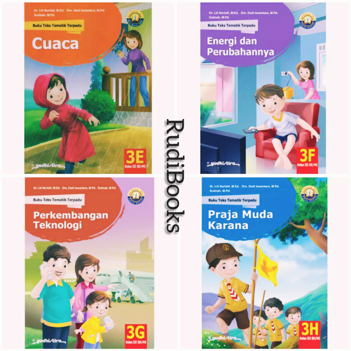 Siap Kirim Buku Tematik Yudistira Kelas 3 Sd Semester 2 Revisi Terbaru Limited Lazada Indonesia