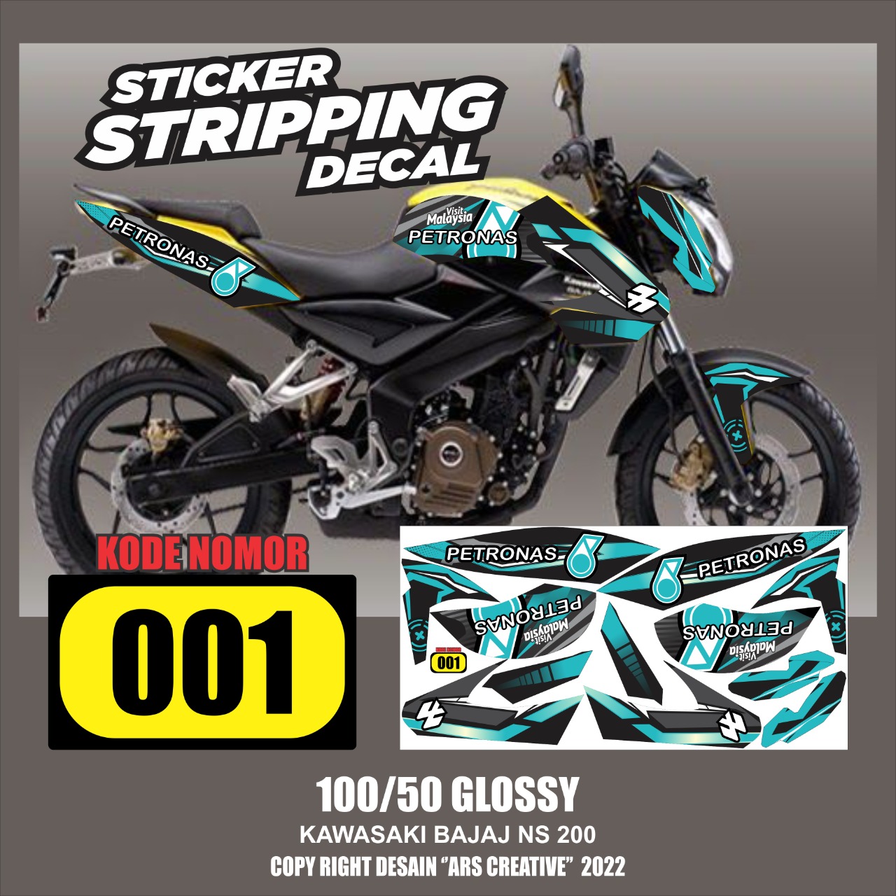 Jual Decal Pulsar 200ns Terbaru - Jul 