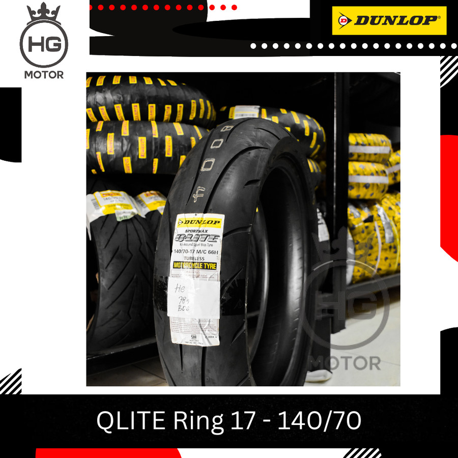 Ban Dunlop sportmax Q lite 140/70-17 Q Lite 140 70 Ring 17 Ban