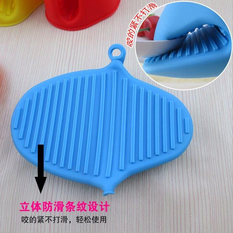 Nhà Bếp, Đồ Gia Dụng Chịu Nhiệt Cao Silicone Găng Tay Cách Nhiệt Chống Nóng Chống Trượt Nướng Lò Nướng Lò Vi Sóng Silicone Kẹp Cánh Tay 2 Chỉ