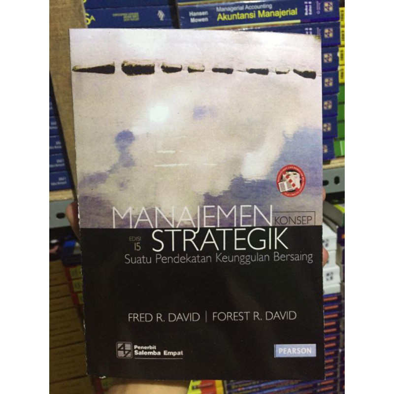 BUKU MANAJEMEN STRATEGIK EDISI 15 - FRED R DAVID | Lazada Indonesia