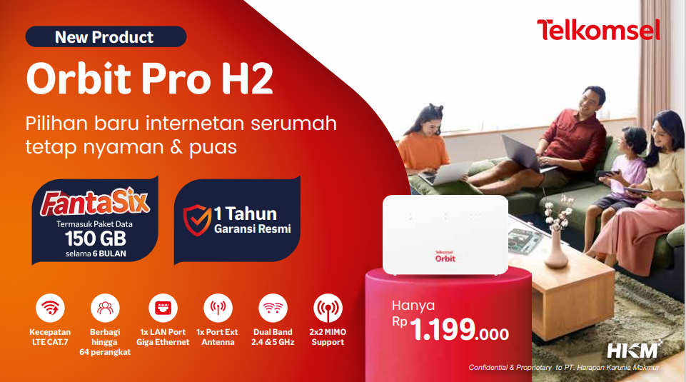 Orbit Star Pro H2 Huawei B530936 Modem WiFi 4G High Speed 300Mbps