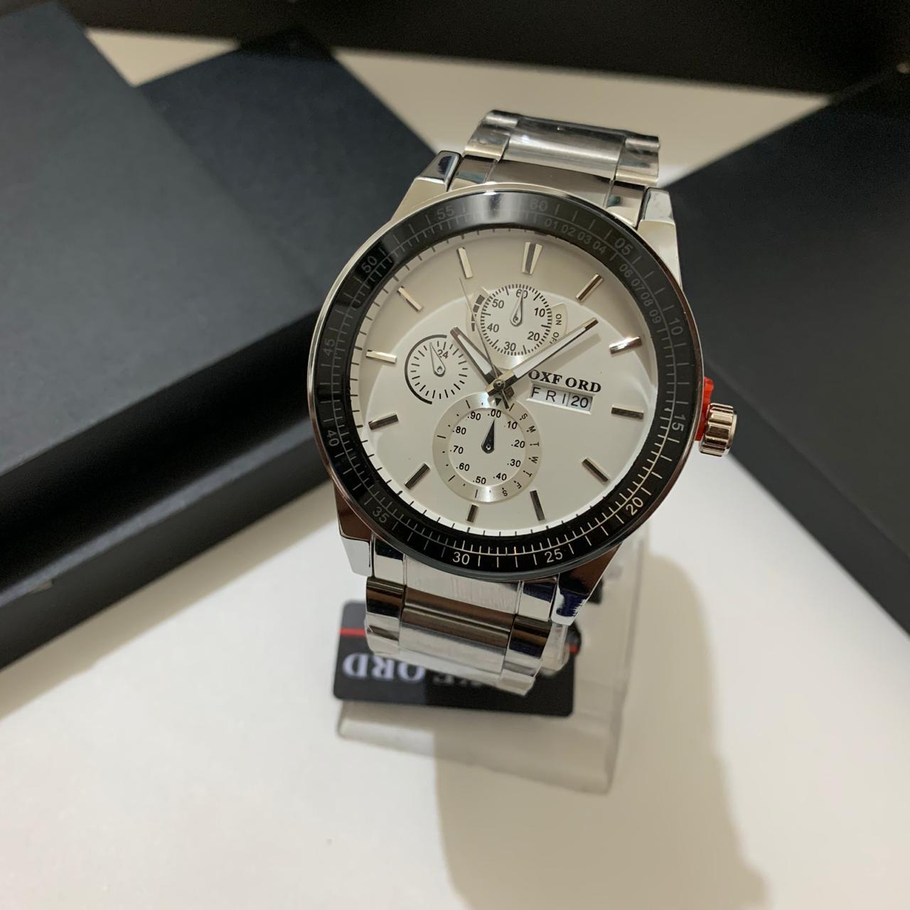Pria Mens Chrono Watch Jam Tangan mewah 