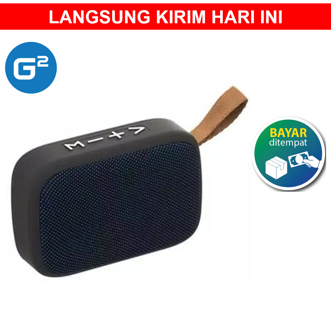 SPEAKER BLUETOOTH G2 Portable Mini EXTRA SUPER MEGA BASS Blutooth G 2