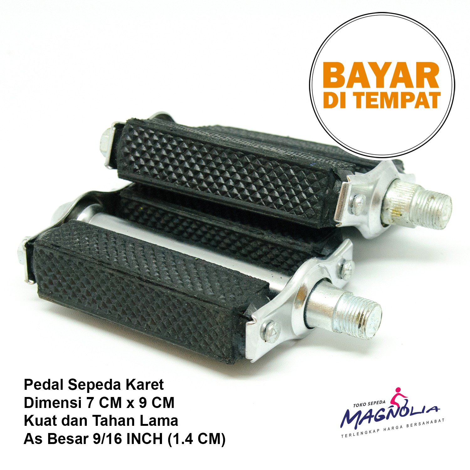 Pedal Sepeda Sepedah Ontel Jadul Kuno Kebo Model ROC As Besar | Lazada