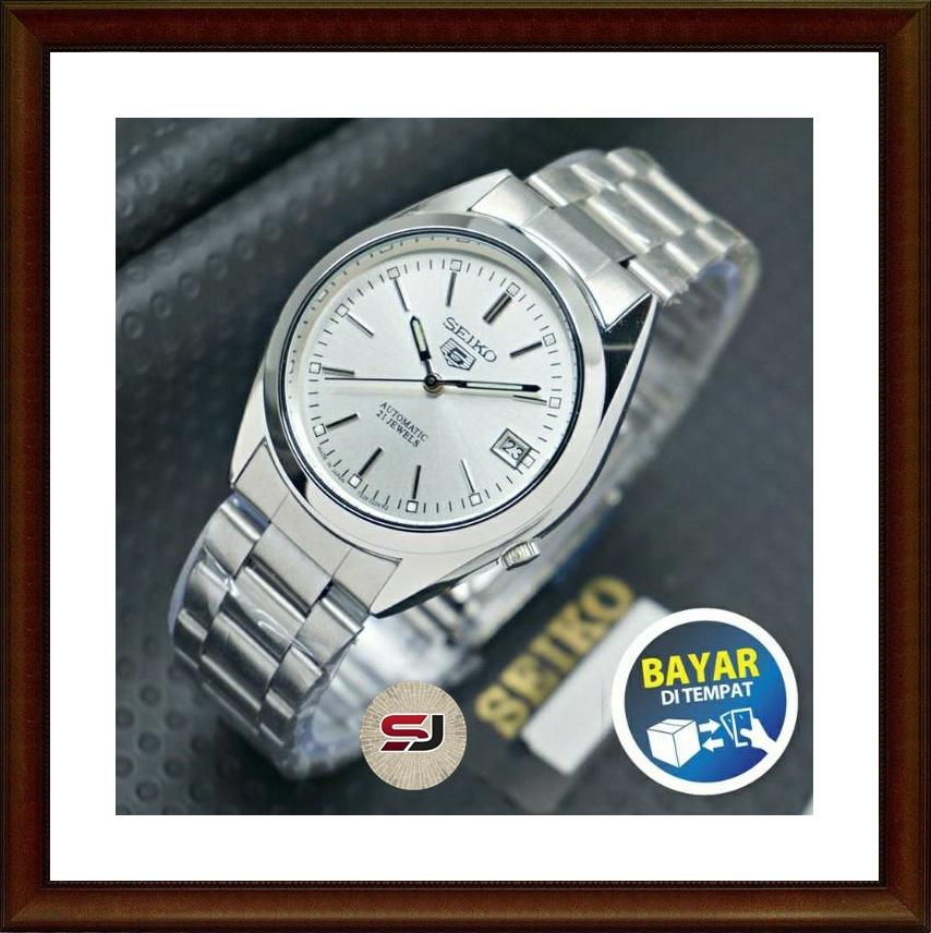 Jam Tangan SEIKO 5 Automatic JAM Pria & Wanita Rantai Gold Silver Tanggal / JAM TANGAN PASANGAN / JAM TANGAN MURAH / JAM PASANGAN MURAH / JAM CEWE COWO / JAM CEWEK COWOK / JAM TANGAN PRIA WANITA / JAM TANGAN COCOK UNTUK KADO / JAM MATIC