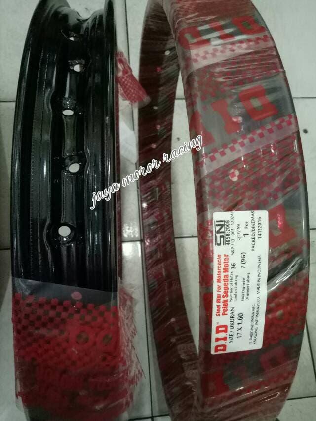 Velg Did Sepasang Ring17 140/160 Dpn Blk