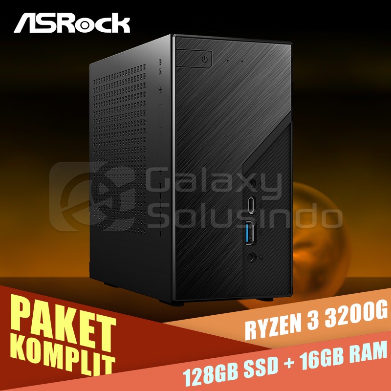 ASRock Deskmini X300 Ryzen3 3200G 16GB 【公式通販】