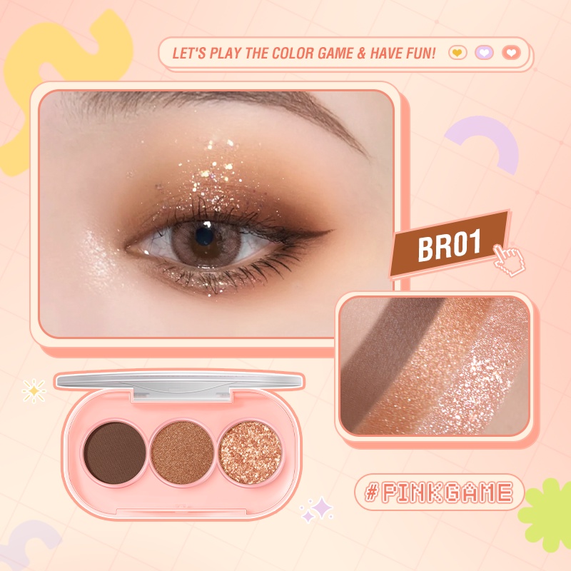 PinkFlash 3 Pan Eyeshadow PFE23 Lazada Indonesia