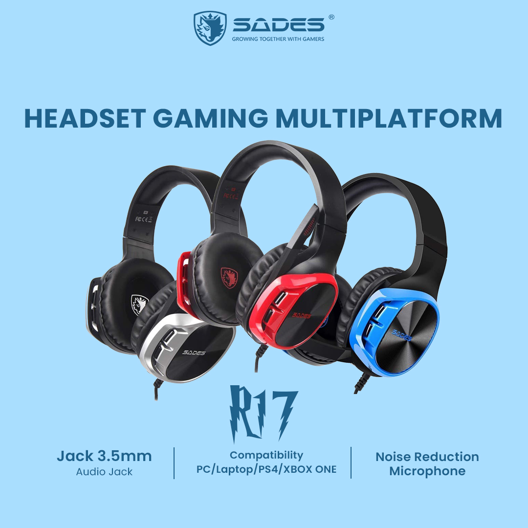 Sades R17 Multiplatform Gaming Headset 