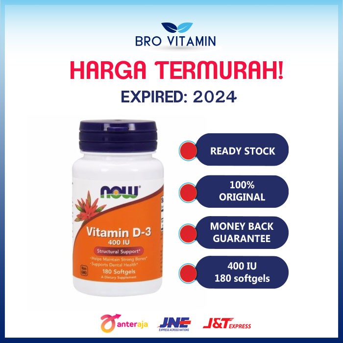 vitamin d3 d3 400iu now 180 softgels (G7K3) vitamin d3 10000 iu