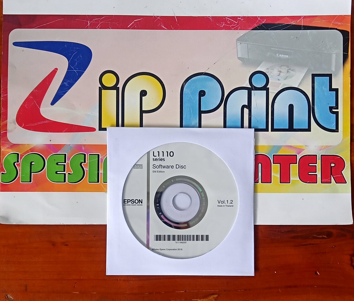 CD Driver Original L1110 Printer Epson L1110 Lazada Indonesia