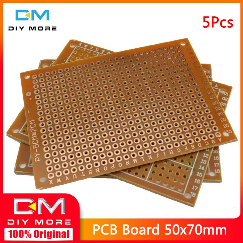 US Shipping 10pcs//lot DIY Prototype Paper PCB Universal Board 5×7 cm 5*7 cm