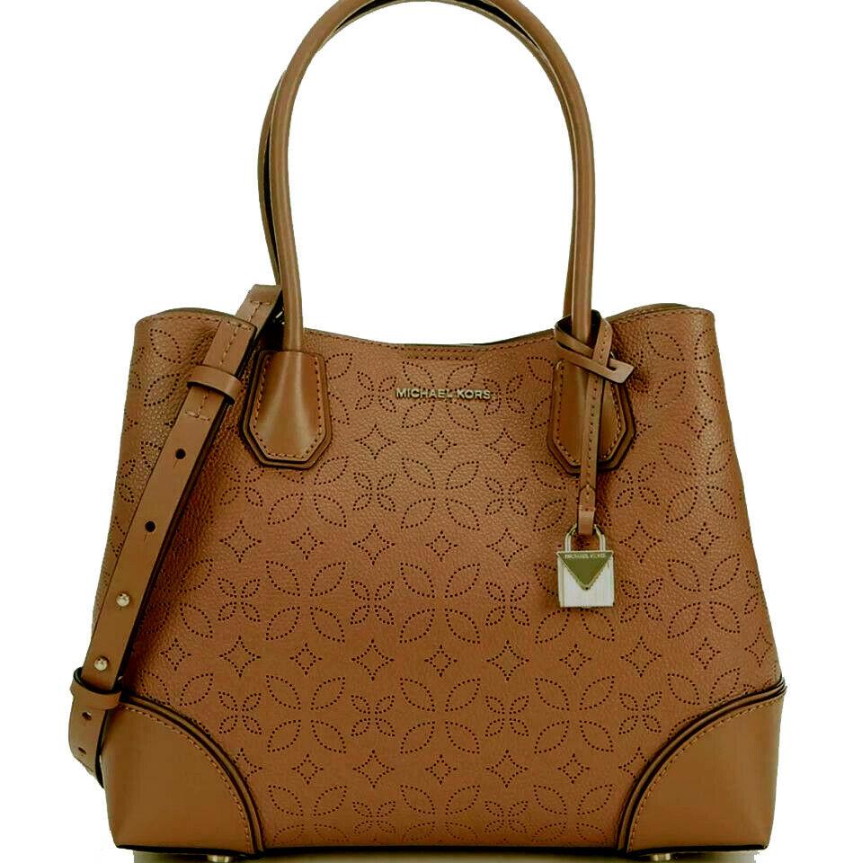 MICHAEL KORS Mercer Gallery Medium Leather Top Zip Tote