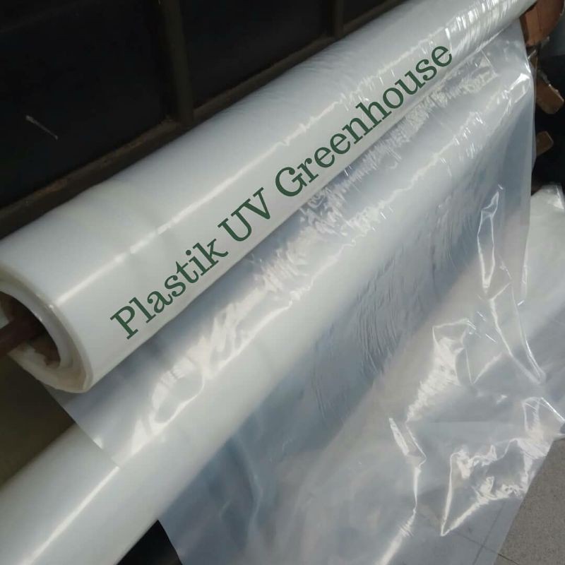 1 roll plastik tebal green house 08 lebar 3meter untuk atap dan