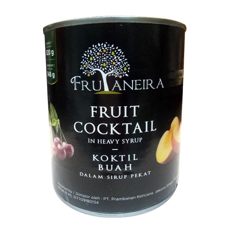 FRUTANEIRA Fruit Cocktail in Syrup 820 gram Koktail Buah Dalam Sirup
