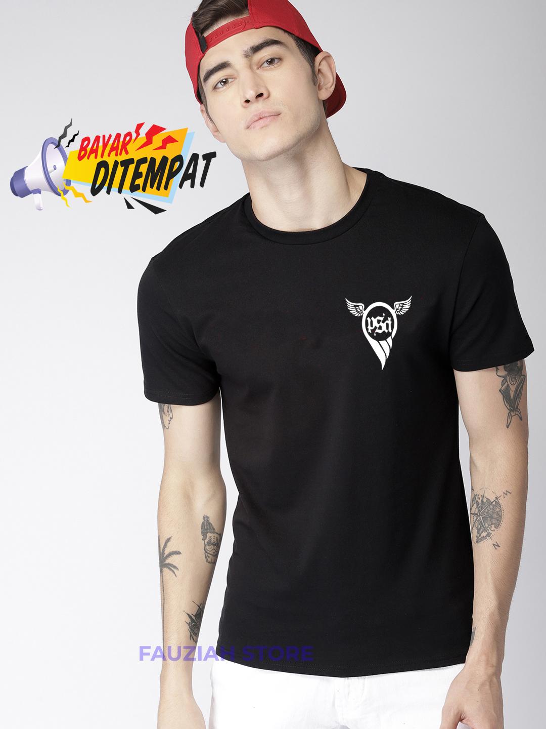 Fzh -Kaos pria kekinian keren motif korea distro cowok band jepang couple cewek distro muslim metal naruto pria rajut raglan remaja stripe racing slank stripe tumblr tactical vespa youtube polos kata kata putih terbaru xxl rx king hitam salur free fire