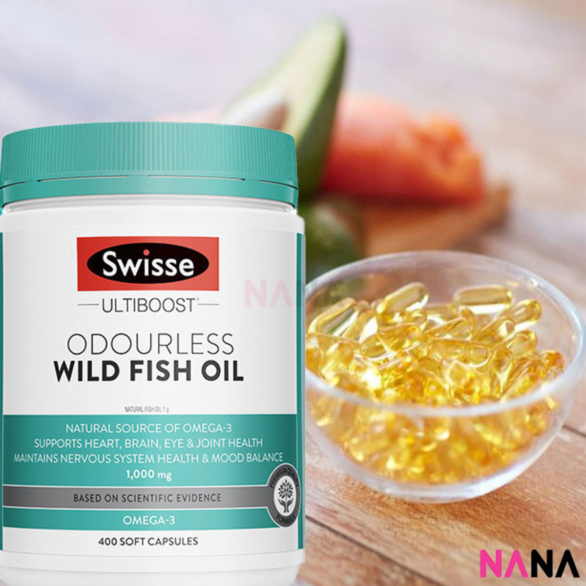 Swisse Odourless Fish Oil 1000mg 400 Capsules (EXP:01 2024) | Lazada  Indonesia