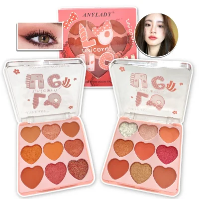 LOVE ME MINI - Anylady 9 Color Eyeshadow Palette 810 Any Lady Eye Shadow 810