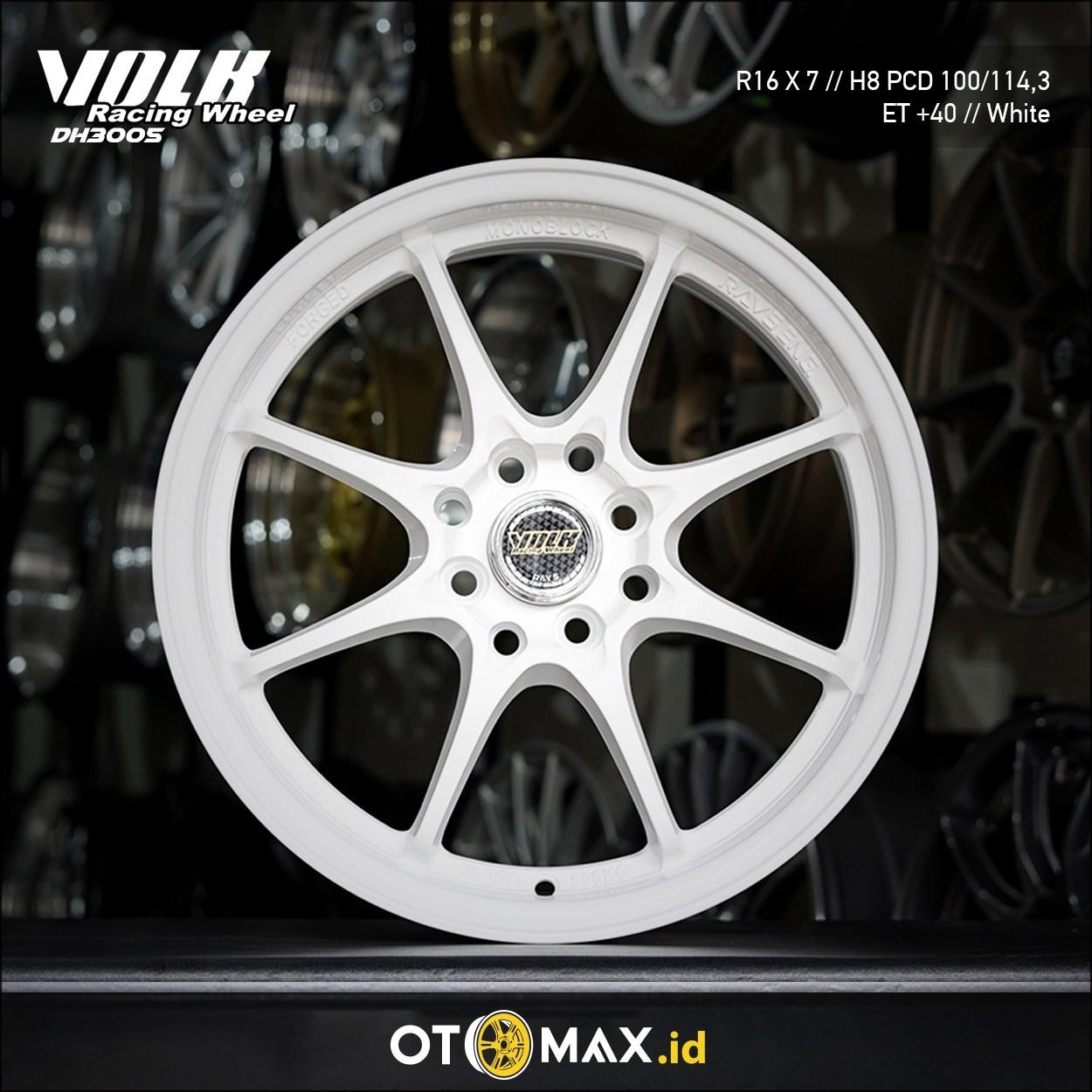 Velg Mobil Volk DH3005 Ring 16 White