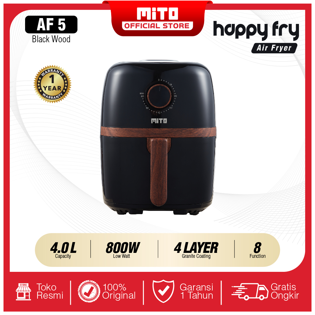 MITO Air Fryer AF5 Happy Fry Lazada Indonesia