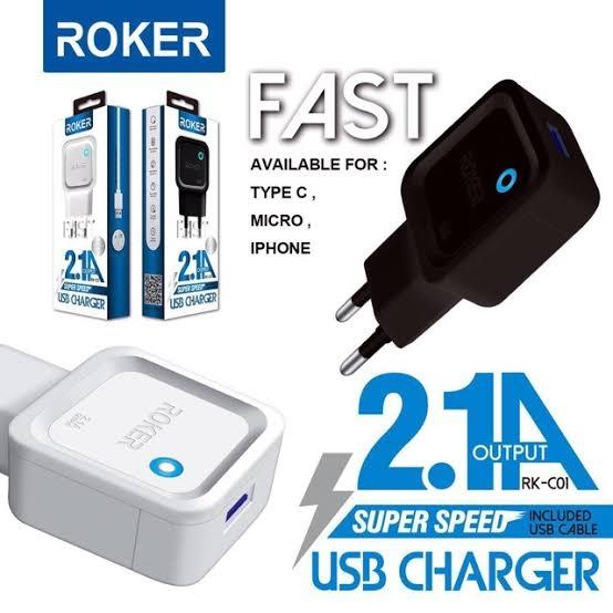 CHARGER USB ROKER 2.1A