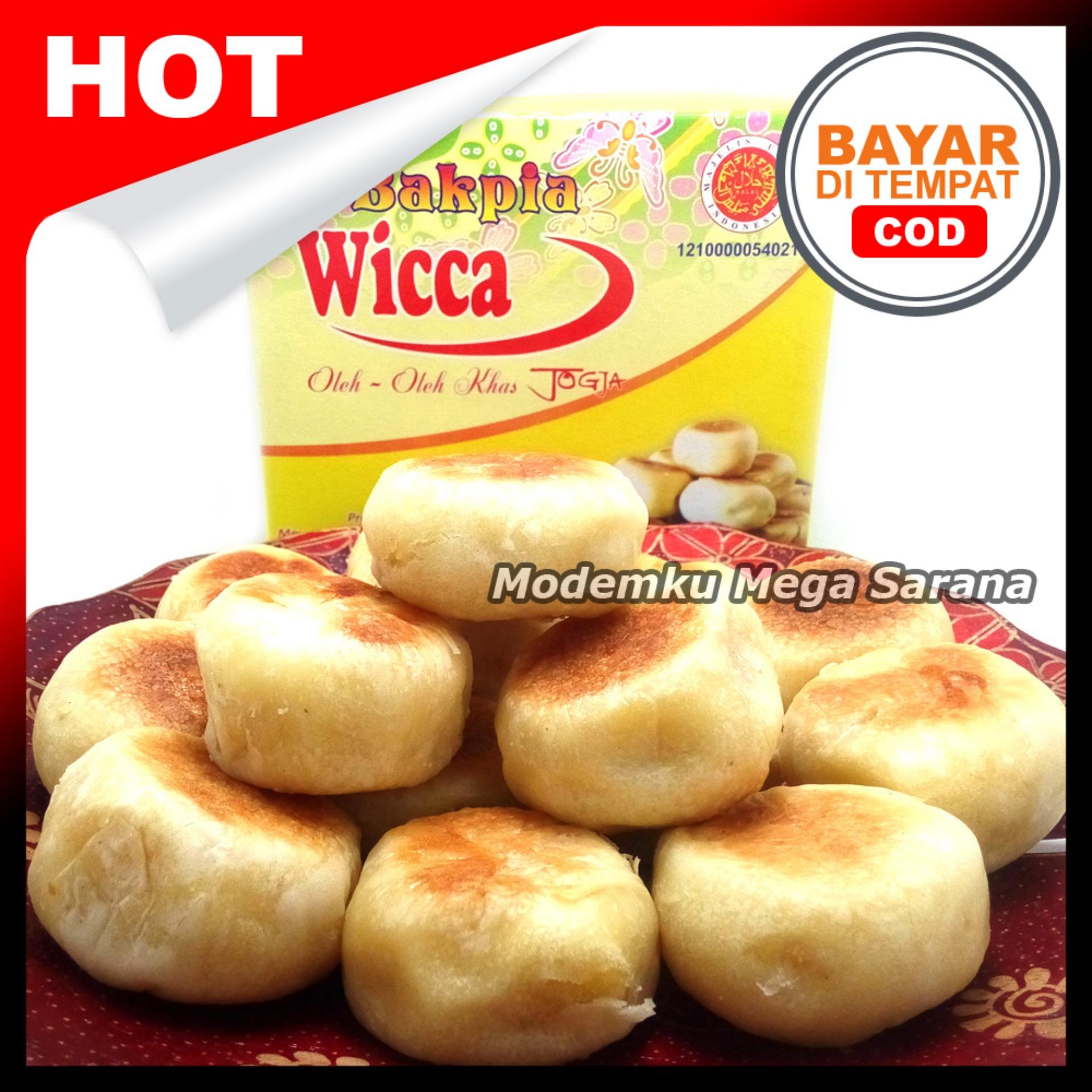 Bakpia Wicca Basah Kacang Hijau isi 15 biji - Oleh Oleh Khas Jogja