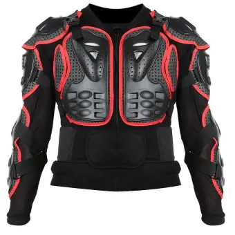 motorcycle jacket with chest protector