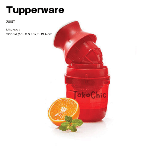 TUPPERWARE JUIST ALAT PERASAN JERUK BLENDER BUAH MANUAL