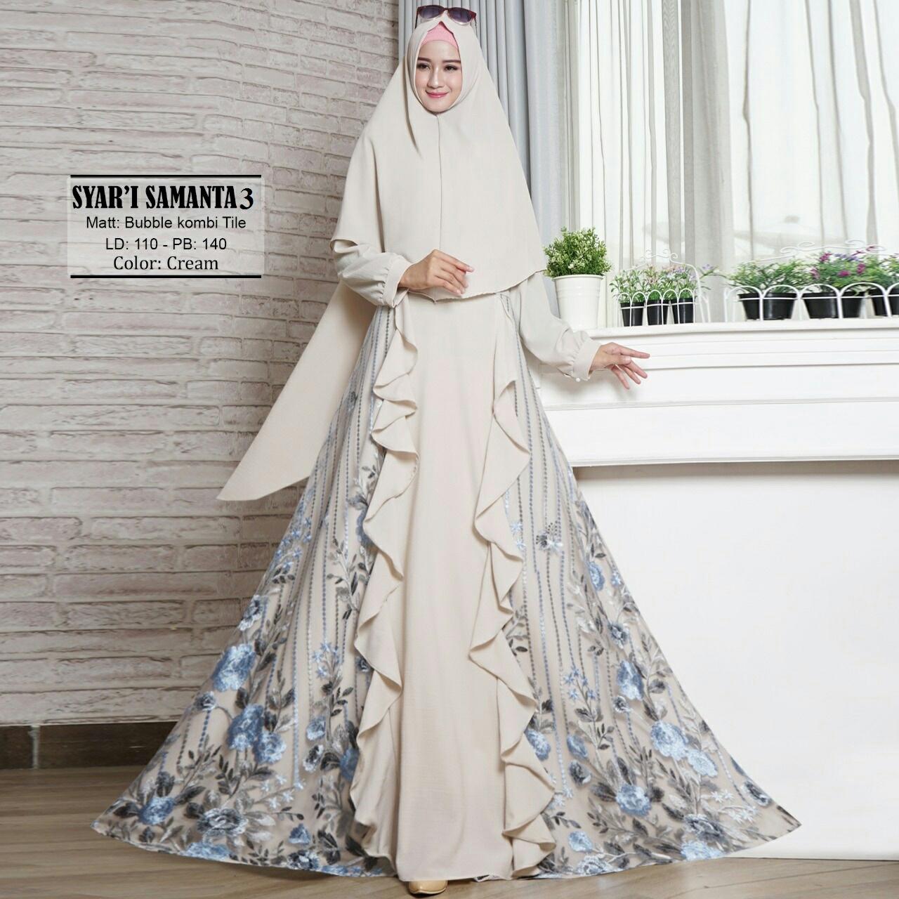 GAMIS PESTA BELITA JUMBO BY ... Source ... Gamis Syari / Baju Muslim / Fashion Muslim / Setelan Muslim / Hijab .